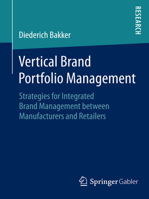 cover image of Vertical Brand Portfolio Management
